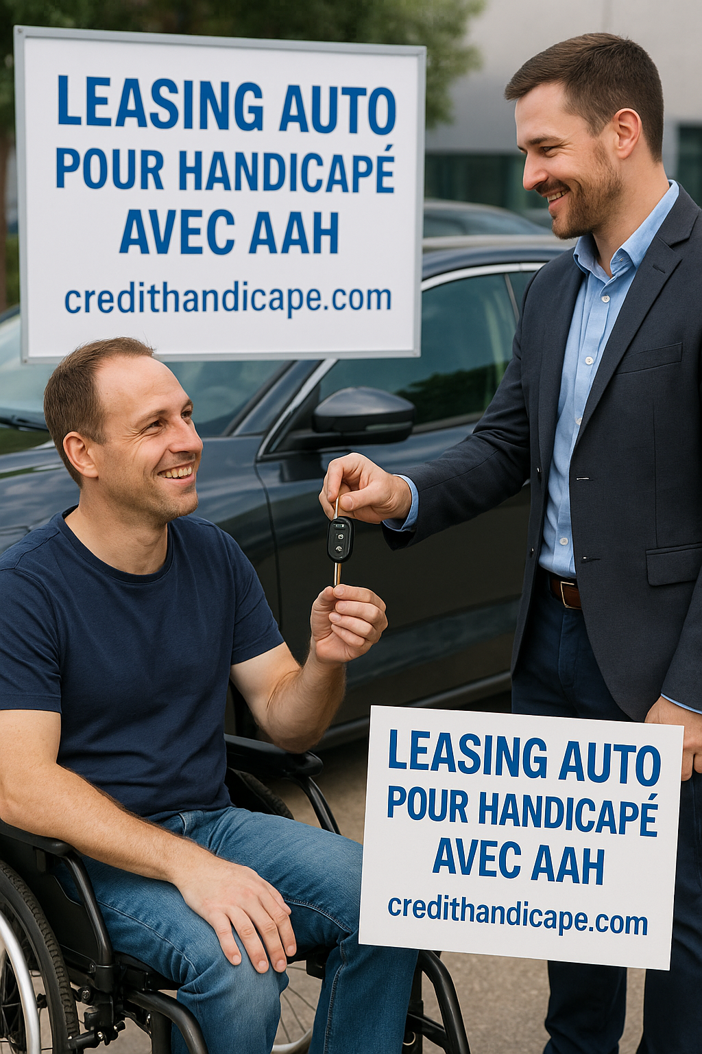 LEASING AUTO POUR HANDICAPÉ AVEC AAH