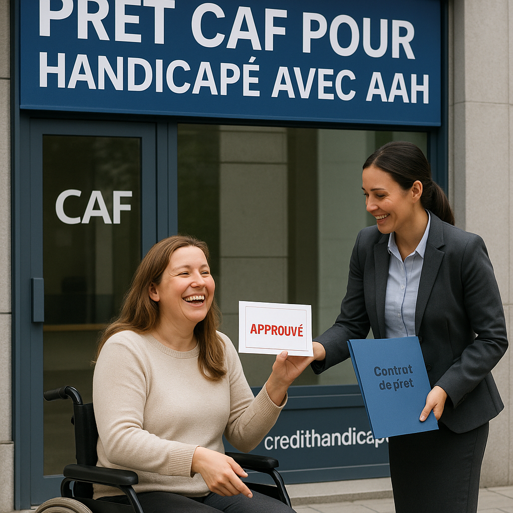PRÊT CAF POUR HANDICAPÉ AVEC AAH