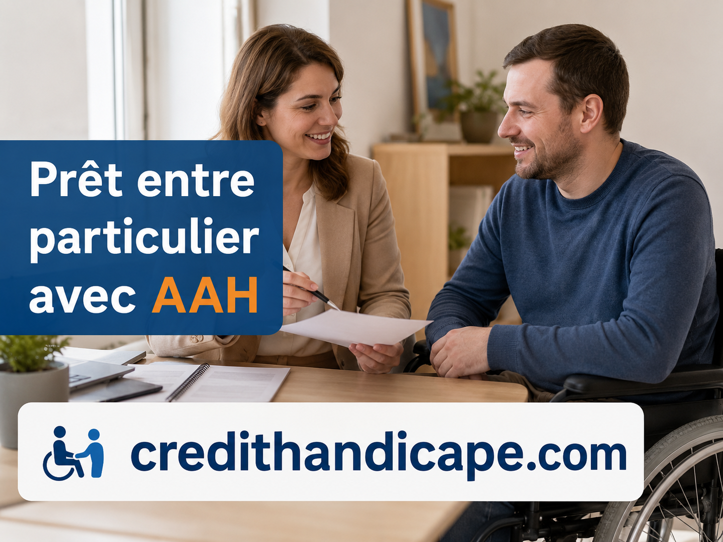 PRÊT ENTRE PARTICULIER POUR HANDICAPÉ AVEC AAH